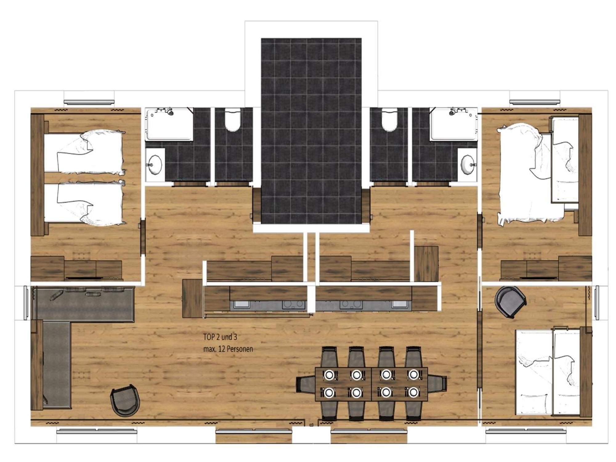 Large Apartment in Sankt Georgen with Balcony Fürstau Exterior foto